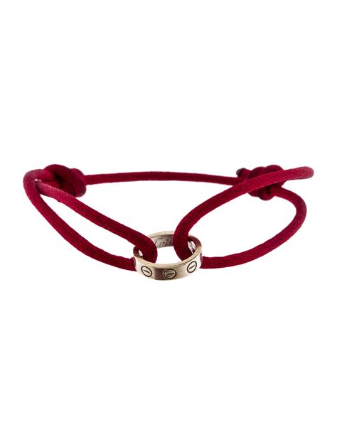 cartier silk cord love bracelet|cartier love cord bracelet price.